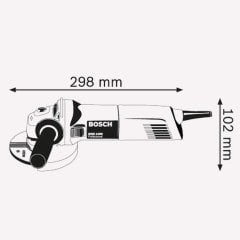 Bosch GWS 1400 125mm Profesyonel Avuç Taşlama 1400Watt