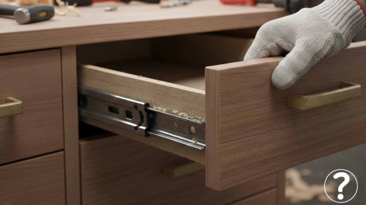 Teleskopik Çekmece Rayları Zamanla Zor Açılıp Kapanır mı?