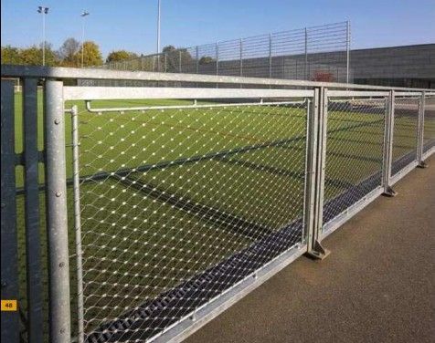 120cm x 15m Black Chain Link Fence