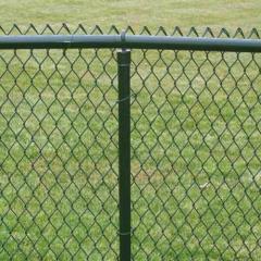 200cm x 15m Green PVC Coated Chain Link Fence