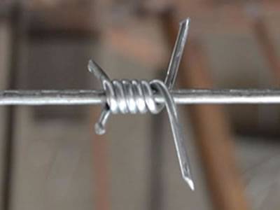 Galvanized Steel Single Twist Barbed Wire