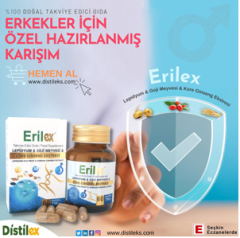 Erilex Kapsül 750 mg Goji bery, Lepidyum(maca) kore ginseng ekstresi