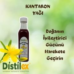 KANTARON YAĞI 250 ml (Zeytinyağı, kantaron yağının popüler bir taşıyıcı yağıdır)