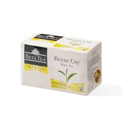 Beyaz Çay Bardak Poşet 20’li - Beta