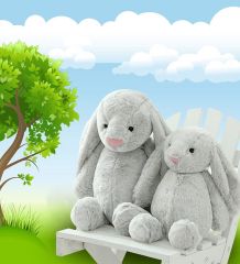 Uyku Arkadaşım Uzun Kulak Bunny Peluş Tavşan 65 cm