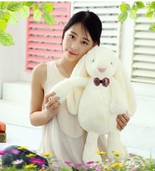 Uzun Kulak Uyku Arkadaşım Bunny Peluş Tavşan 65 cm - Çocuğunuzun Uyku Arkadaşı