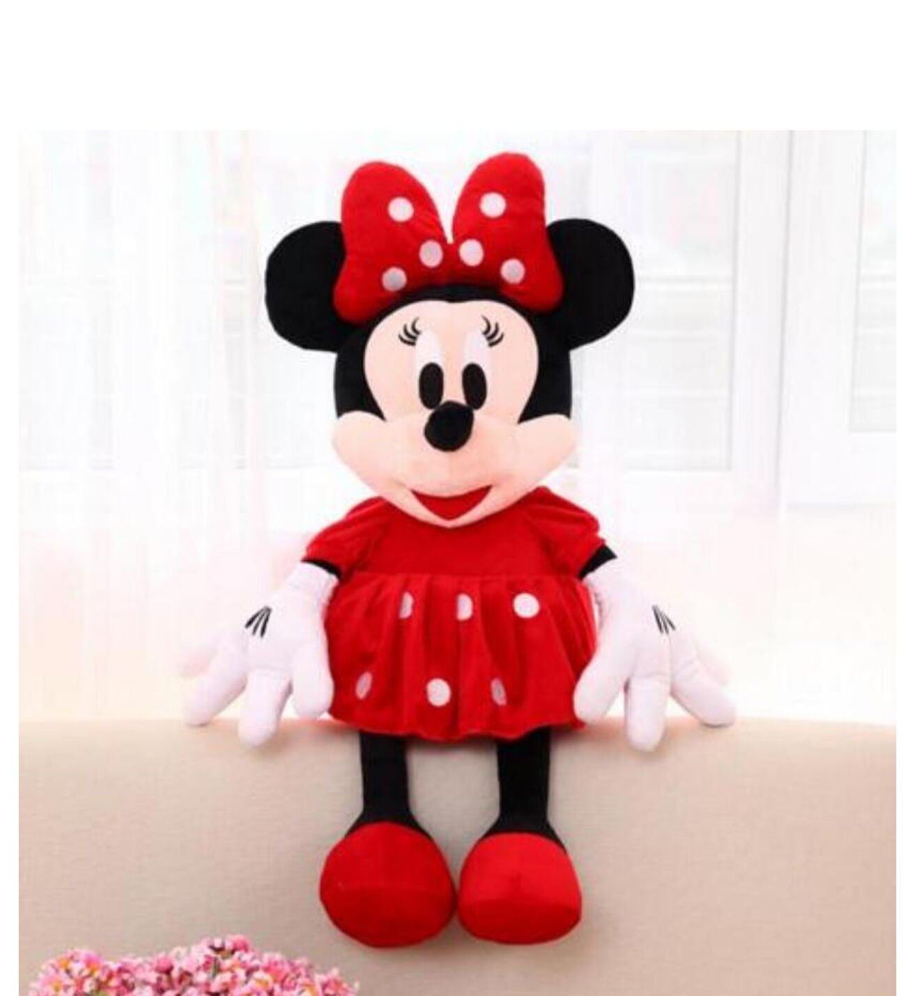 Disney'in En Renkli Sevimli Kahramanı Peluş Minnie Mouse - 70 cm