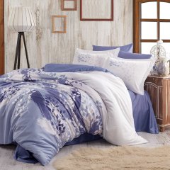 Noemi Lila - Double Satin Duvet Sets