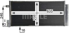 Opel Radyatör Klima Corsa D 1,3 1850277 1850158 1850158 1850168 1850277 51826520 55700408 9