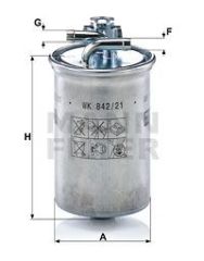 Vw A4 A6 04-07 2.0Tdı Yakıt Filitresi 8E0127435A 8E0 127 401 8E0 127 401D 8E0 127 435 A 8E0