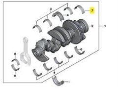 YATAK ANA 0.50 N/40/42/45 BMW TAKIM E46 E90 E92 E93 3