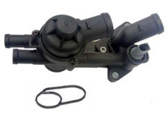 TERMOSTAT KOMPLE MUSURLU 87 - 87 C VW GOLF V 1.6 FSI/ JETTA III 1.6 FSI 2005-2010 / PASSAT 1.6 FSI 2005-2008 / AUDI A3 1.6 FSI 2003-2012 03C121065A 03C121111E