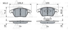 Fren Balata C4 Pıcasso 06-13 2.0 16V-2.0Hdı Ön