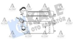 TURBO RADYATÖRÜ (INTERCOOLER) C3 04=>DV4TED4  90 HP