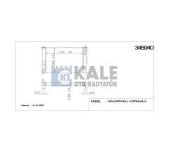 Radyatör Su Carnıval  99=> 2.9 Crdı I-Iı (Mt) Brazıng Ok55215200D