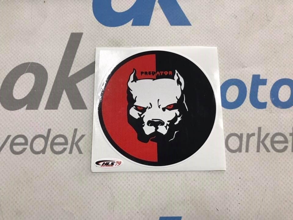 Sticker Predator Kırmızı