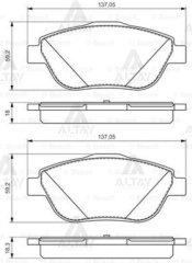 Fren Balata C3 09=> 1.6 16V Pıcasso 1.6-1.6Hdı Ön 1607083180