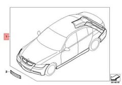 TAMPON SETİ E90 M (PDC VE FY LI) BMW 51950409696