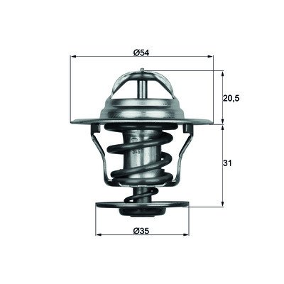 Termostat 84C Vw 1.9 Tdı Polo Classıc Cordoba Tx 15 84D