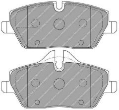 Mini R56-E87 Ön Balata 23915 34116767143 34116767144 34116771837 34116774050 34116794056 Fs