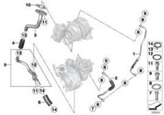 TURBO O-RİNG BMW 12727694011