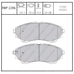On Fren Balata - B2500 02-06/Ranger 4Wd 02-06 Rbp2296