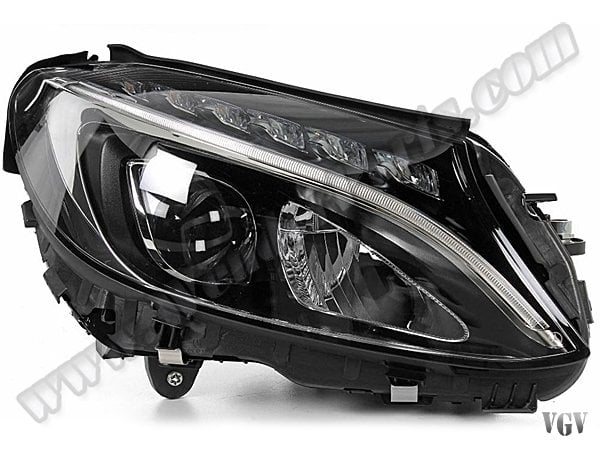 Komple Far W205 Sağ; Statik Led 2014-18 - ---