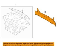 PANEL ARKA F01/F02 BMW 41347204084