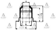 SUPAP LASTİĞİ 208 / 301 / 308 / 5008 / C-ELYSEE / C1 / C3 / C4 / CORSA 21=> 1.2VTİ(5x9x24,2x14)
