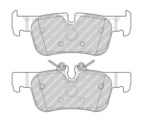 Bmw F45-F60 Arka Balata 34216859917 34201543683 34206885547 34216859917 34216860403