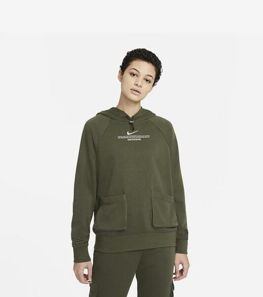 Nike sportswear swoosh women's hoodie store