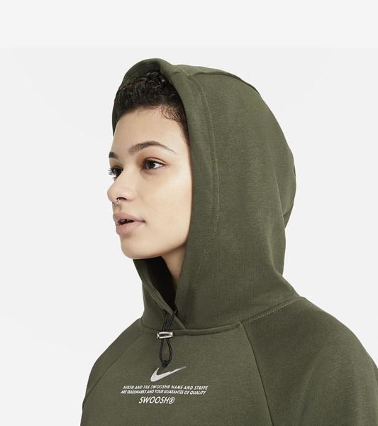 Nike Sportswear Swoosh French Terry CZ8896-325 Hoodie Kadın Sweatshirt