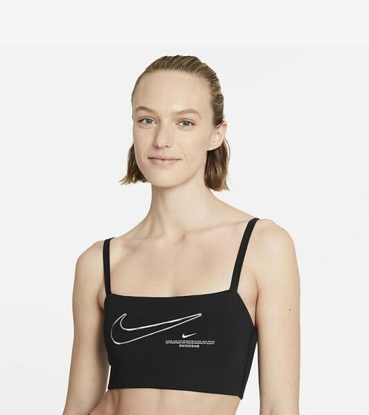 Nike Dri-Fit Indy Light-Support Padded Convertible DC5553-010 Kadın Bra - Sütyeni