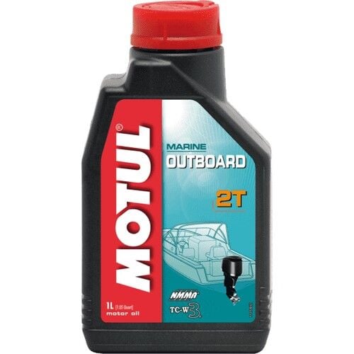 MOTUL OUTBOARD SYNTH 2T  1 LT 2 Zamanlı Dıştan Takma Motor Yağı TC-W3