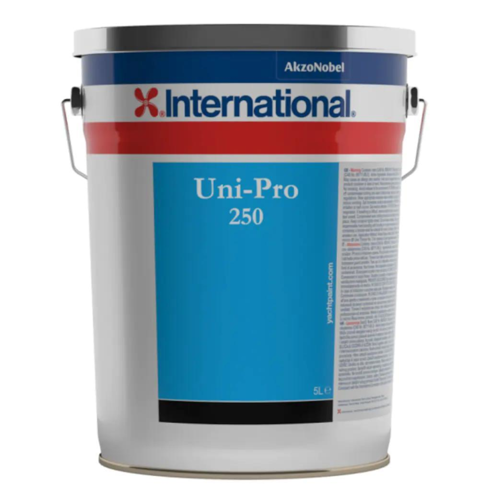 INTERNATIONAL UNİ-PRO 250 5L MAVİ ZEHİRLİ BOYA TEKNE YAT ANTIFOULING