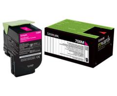 Lexmark 708H CS310/410/510 Orjinal Toner 70C8HM0 Kırmızı