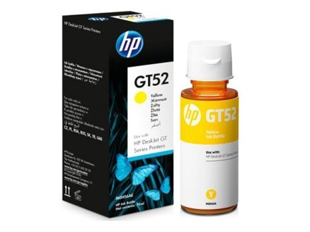 HP GT52 8.000 SayfaSarı (Yellow) Şişe Mürekkep Kartuş