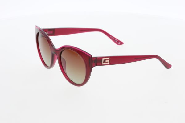 Guess 7909 Şeffaf Kırmızı Cat Eye Kadın Güneş Gözlüğü