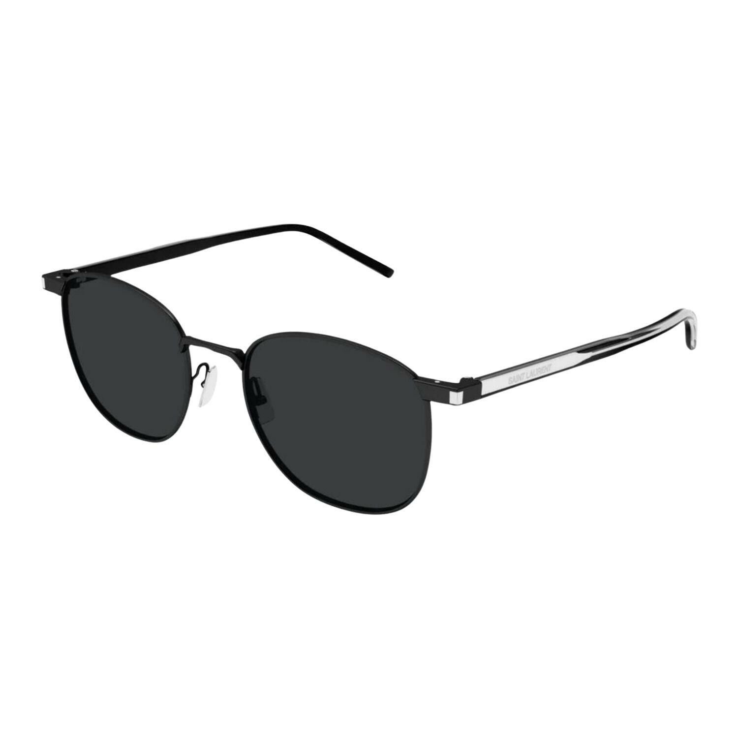 Saint Laurent SL 747 Oval Siyah Erkek Güneş Gözlüğü