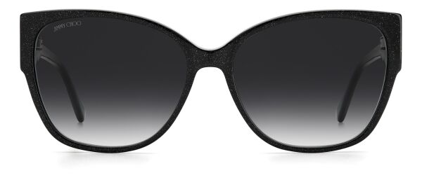 Jimmy Choo Shay/S Cat Eye Siyah Kadın Güneş Gözlüğü