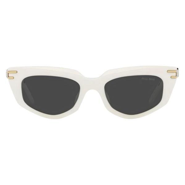 Miu Miu 0Mu 12ws Cat Eye Beyaz Kadın Güneş Gözlüğü