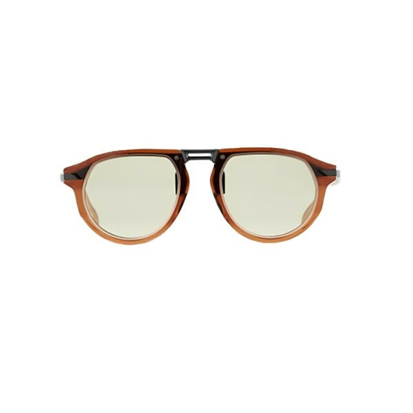 Movitra LT03A 51 Titanyum Yuvarlak Kahverengi Unisex Güneş Gözlüğü