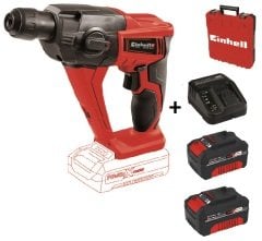 Einhell TE-HD 18 Li- Darbeli Matkap + 2* 4.0 Ah Starter Kit + Çanta