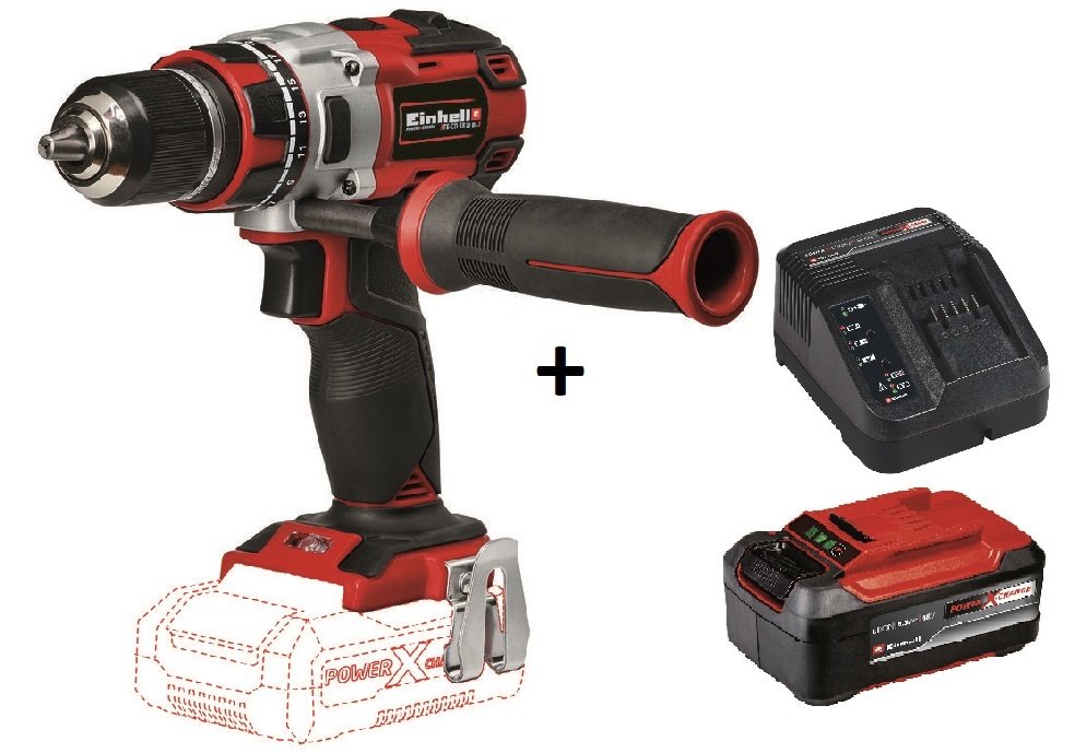 Einhell TE-CD 18 Li Kömürsüz Vidalama Matkap + 5.2 Ah Plus Starter Kit