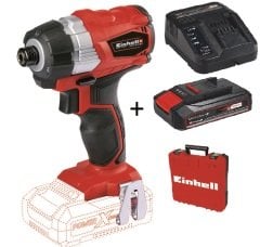 Einhell TE-CI 18 Li Brushless Darbeli Vidalama + 2.5 Ah Starter Kit + Çanta