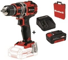 Einhell TE-CD 18/50 Li-i BL Darbeli Matkap + 4 Ah Starter Kit + Çanta