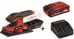 Einhell TC-OS 18/187 Li Zımpara Makinesi + 3.0 Ah Plus Starter Kit