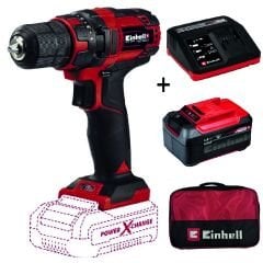 Einhell TC-CD 18/35 Li Akülü Matkap + 5,2 Ah Plus Akü + FastCharger + Bez Çanta