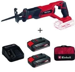 Einhell TE-AP 18 Li Akülü Kılıç Testere + 2x2,5 Ah StarterKit + Bez Çanta