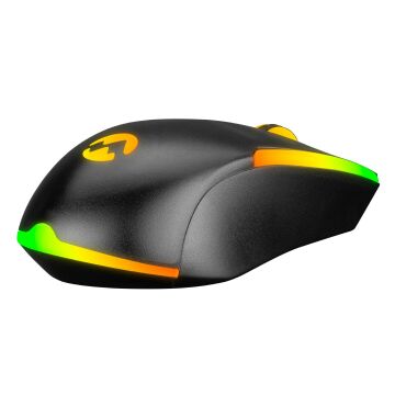 Everest GX56 ZONE Usb Siyah 3D Optik Led Mouse